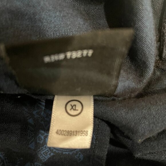 Rock & Republic Short-Sleeve, Button-Down Shirt, Blue Paisley Print, Size XL - Picture 4 of 6